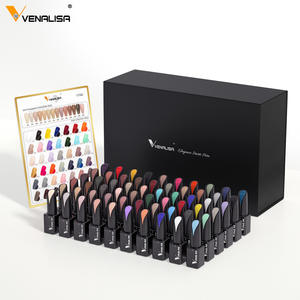Venalisa <span class=keywords><strong>Professionale</strong></span> per Nail Art Nuovo Set di Smalti Gel UV LED da 15ml 60 Pezzi Alta Pigmentazione Inodore Smalto per Unghie - Product Image 3