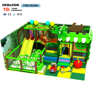 Equipo de Juegos Interior con Temática Natural Personalizado, Tobogán Doble para Niños, Marca Saidi, Material PP, Certificado CE, Máximo - Product Image 5