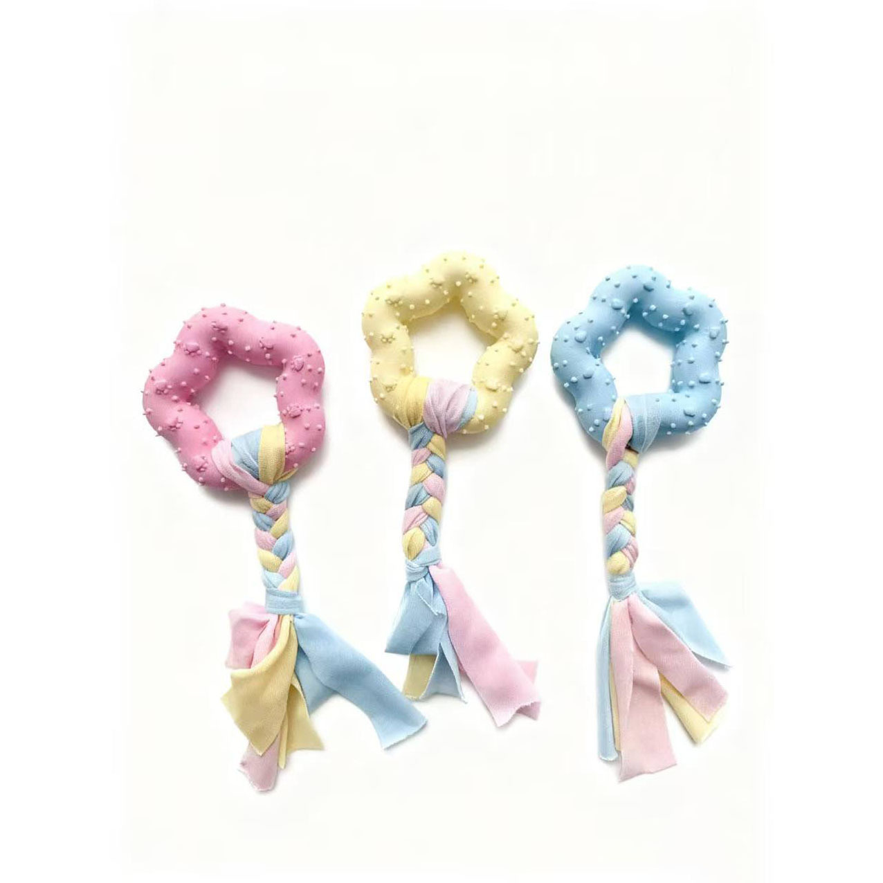 Bande de tissu en forme de fleur de prunier