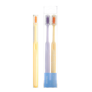 Sakura <b>Toothbrush</b> Adult Wide <b>Head</b> Extra Soft Bristles Family Gum Care Manual Home Use - Product Image 5