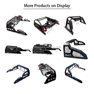 Tăng cường chống Rollover thanh cuộn cho xe tải được xây dựng trong lưới an toàn & Rope Hooks bền sơn tĩnh điện kết thúc phụ tùng ô tô - Product Image 6