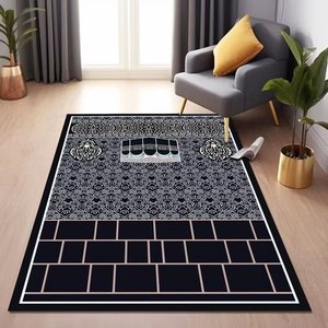 Tapetes de oración Tasbeeh para tapete de oración de viaje turco musulmán con funda extraíble Tasbih