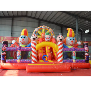 <span class=keywords><strong>Precio</strong></span> al por mayor: Castillo hinchable con tobogán de doble carril, tobogán acuático inflable, combo de juegos inflables para parques de atracciones y circo - Product Image 2