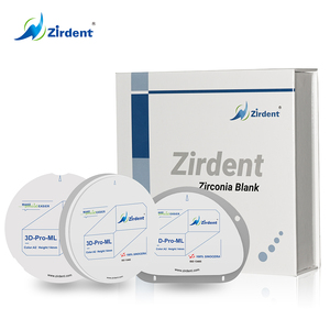 <span class=keywords><strong>Zirconia</strong></span> ceramica dentaria per corone e ponti compatibile con Sirona Amann Girrbach Roland sistemi Cadcam - Product Image 6