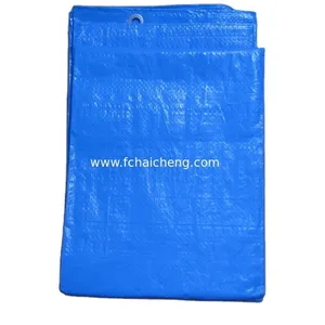 economical green blue pe poly tarps for landscaping and yard work
