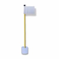 Drapeaux de golf personnalisés pour putting, kit de putting green pour jardin, accessoires de mini-golf, drapeau de trou cible avec tube inséré