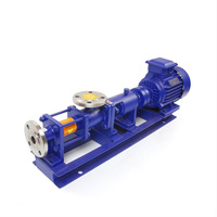 Pompe à vis simple G10-1, fonte/acier inoxydable, 0,1 m³/h, 0,6 MPa basse pression pour produits chimiques et eaux usées