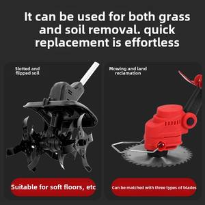 <span class=keywords><strong>Tondeuse</strong></span> à gazon électrique multifonctionnelle au lithium-ion Outil rotatif de désherbage 4 temps - Product Image 2