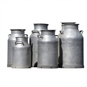 Most Selling Country Farmhouse Galvanized <b>Tin</b> Milk Can Custom Size Equipment Home Outdoor Garden Decor Flower Planter - Product Image 1