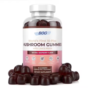 Gummies Complexe Champignon - Puissant complément 10x plus concentré en champignons, contenant Crinière de lion, Chaga, Reishi et Cordyceps. - Product Image 1