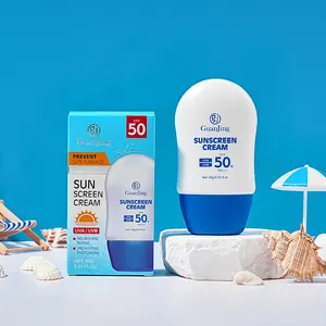 Ganging Argan Oil Prevent Sun Damage Sunscreen Spf 50 PA+++ Mineral Sun Protection Day Cream Preventing Sunburn Tanning Cream