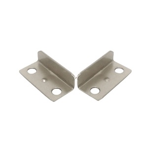 Support d'angle en L Hanweisong en acier inoxydable, connecteur de meuble durable à 90 degrés pour support de tiroir d'armoire - Product Image 4