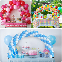 Nicro Offre Spéciale : Ensemble d'arche de ballons en fer avec support colonne pour décorations de mariages et fêtes d'anniversaire d'enfants, certifié CE & ROHS