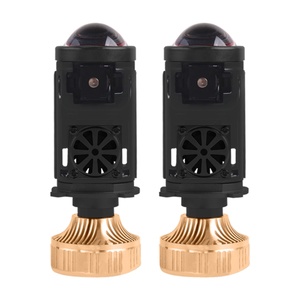 ไฟหน้าโปรเจคเตอร์เลเซอร์ LED รุ่น Auto Mini H4L กำลังไฟสูง-ต่ำ 58w สำหรับรถยนต์และมอเตอร์ไซค์ ไฟหน้า LED ด้านหน้า หลอดไฟสำหรับยานยนต์ - Product Image 1
