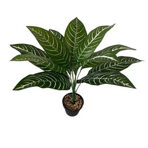 Canna Artificial para decoración interior, Escena de boda, bonsái, al aire libre, venta al por mayor - Product Image 4