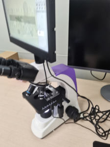 مجهر بيولوجي ثلاثي العدسات للتشخيص البيطري وتحليل السائل المنوي للحيوانات بأفضل سعر في أوروبا - Product Image 6