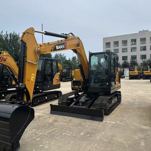 Excavadora Sany SY70C Usada de 7 Toneladas, Maquinaria de Construcción con Motor y Caja de Cambios, Capacidad de Cucharón de 0.3m, Modelo 2025 - Product Image 2