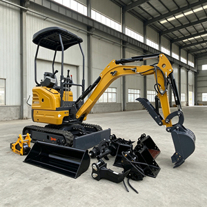 Miniexcavadora YUNTU YT-20 con Motor Euro5, Excavadora de Suelo para Dragado de Alcantarillado, Equipo de Construcción de Alta Eficiencia YT-10 C - Product Image 1