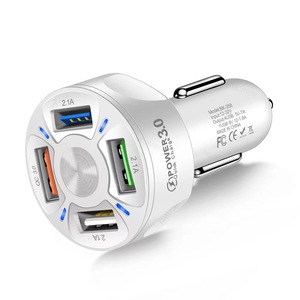 Productos más vendidos en Am azon En stock Muti 4 puertos USB Teléfono de carga Cargador de coche QC 3,0 adaptador de coche Carga para la conducción del teléfono - Product Image 6