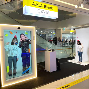 Holobox Interactivo de 86 Pulgadas, Vitrina Transparente con Wifi, Pantalla Táctil LCD <span class=keywords><strong>4K</strong></span>, Caja de Hologramas 3D de Tamaño Humano - Product Image 4