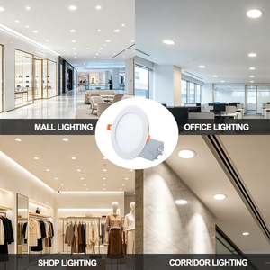 Lámpara de Techo LED Empotrada Ultrafina de 6 Pulgadas y 12 W con Caja de Conexiones, 5CCT, Regulable, Certificación ETL Energy Star - Product Image 5