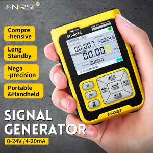 FNIRSI SG-004A إشارة مولد 4-24mA قابل للتعديل الجهد الحالي محاكاة متعددة الوظائف الحرارية المقاومة التاريخ سجل