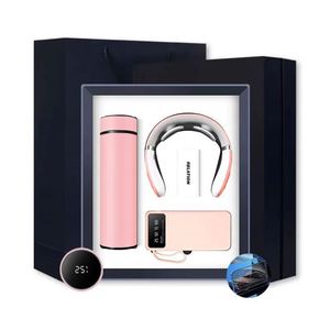 Custom Logo Corporate Gifts Set Vacuum Flask Neck Massager Power Bank Luxury Gift Sets for Business for Promotions Employee's - Product Image 6