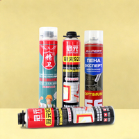 Mousse isolante polyuréthane expansive multi-usages à cellules fermées 750 ml en aérosol pour la construction