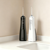 Hydropulseur dentaire sans fil 260 ml, étanche IPX7, portable, 4 buses, pour le nettoyage des dents (Dropshipping)