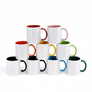 Tazas <span class=keywords><strong>de</strong></span> Cerámica para Sublimación <span class=keywords><strong>de</strong></span> 11 oz al por Mayor, <span class=keywords><strong>con</strong></span> Asa y <span class=keywords><strong>Interior</strong></span> <span class=keywords><strong>de</strong></span> <span class=keywords><strong>Color</strong></span>, Tazas Blancas para Café, Tazas para Beber - Product Image 1