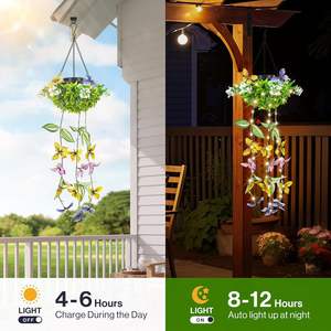 Plante artificielle <span class=keywords><strong>d</strong></span>'extérieur, lampe solaire en forme <span class=keywords><strong>de</strong></span> papillon, lierre, imperméable, plante suspendue, <span class=keywords><strong>d</strong></span>écoration <span class=keywords><strong>de</strong></span> jardin, lumière <span class=keywords><strong>d</strong></span>écorative <span class=keywords><strong>de</strong></span> balcon - Product Image 6