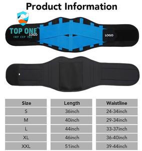 Top One Estomac Minceur Ceinture Taille Tondeuses Entraîneur de Ventre et Bandes de Sueur pour la Perte de Poids Cincher Taille Cincher - Product Image 4