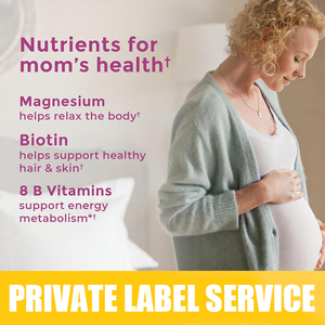 Comprimés multivitaminés prénatals OEM, acide folique, DHA, fer, calcium, <span class=keywords><strong>vitamine</strong></span> D3, certifiés GMP, marque privée, vente en gros, soutien à la grossesse - Product Image 3