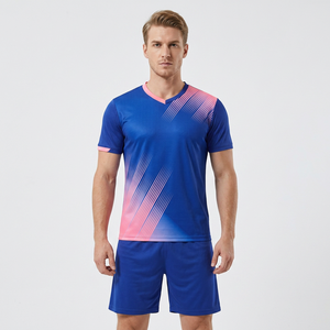 Service OEM – Ensemble de maillots de football personnalisés haut de gamme, légers, respirants, à séchage rapide, unisexes, pour équipes de football et kits sportifs - Product Image 1