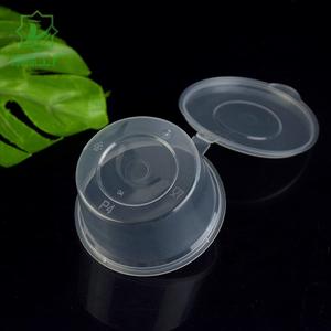 Tại gói nhựa dùng một lần nước tương tiêu giấm xô 90mm dính liền thành phần bát nắp gia vị hộp cho nhà hàng - Product Image 2