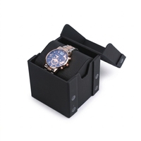 Boîte d'emballage en carton blanc de haute qualité, rigide, gaufrée, avec logo personnalisé, pour bracelet de montre