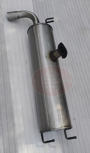 Silenciador de Escape de Acero Inoxidable Pulido Espejo de Alta Calidad para Sistema de Escape RAV 4 II 2000-2005 - Product Image 2