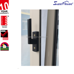 Approbation FPA Fenêtre <span class=keywords><strong>d</strong></span>'impact Vitrage feuilleté Fenêtre tournante inclinable Cadre en aluminium <span class=keywords><strong>Porte</strong></span> <span class=keywords><strong>d</strong></span>'<span class=keywords><strong>entrée</strong></span> en verre <span class=keywords><strong>Porte</strong></span> coulissante Villa moderne - Product Image 5