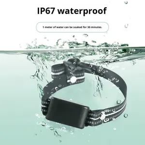 Appareil de dressage pour chien à télécommande Easy Pets, choc électrique, vibration, ultrasons, anti-aboiement, matériau ABS, pour chiens de grande et petite taille - Product Image 3