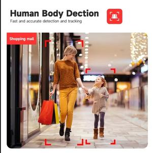 كاميرا POE IP بانورامية ثنائية العدسة بدقة 16 ميجابكسل عالية الدقة AI ou-درجة ، تتميز بالصوت ثنائي الاتجاه وsd way - Product Image 2