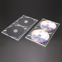 SUNSHING Plateaux vierges de haute qualité pour supports multimédias, plateaux numériques simples ou doubles pour DVD, vente en gros, plateaux numériques minces et transparents pour CD/DVD/Blu-ray