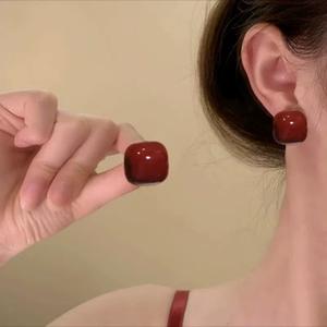 Modeschmuck Fine Stud Korean Flower Ohrring Edelstahl Luxus Großhandel Frauen Jhumka Fine Sterling Silber Ohrringe - Product Image 5