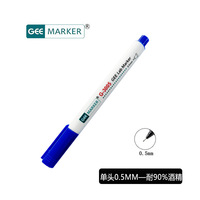 Stylo marqueur résistant à l'alcool de laboratoire GEE G-3205 à base d'huile Marqueur pour tube de verre étanche et résistant aux basses températures