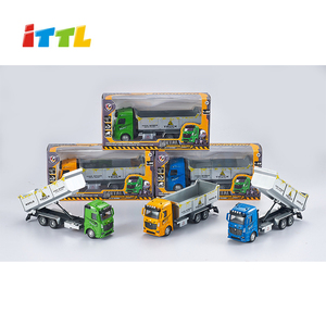 ITTL mayorista 1:38 Die Cast Metal hormigonera camión tirar hacia atrás coche <span class=keywords><strong>de</strong></span> juguete - Product Image 6