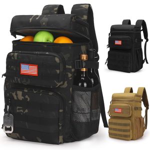 Factory Large Capacity <b>Black</b> Multifunction Outdoor Tactical Oxford <b>Backpack</b> Molle System <b>Waterproof</b> 30L-45L Hiking Camping - Product Image 1
