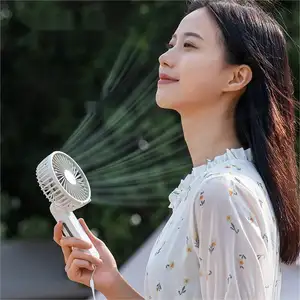 Folding Fan Charging Portable Home Travel USB Mini Fan Silent Gift Violent Handheld Small Fan