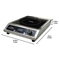 Cuisinière à induction parlante en braille. Bouton - Style, adapté aux malvoyants, haute puissance et plus sûr.