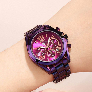 Reloj de Cuarzo para Mujer GEDI, Brazalete de Acero Inoxidable, Estilo Ejecutivo, Resistente al Agua, con Indicador de Fecha - Product Image 3