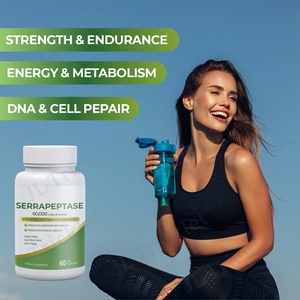 जुलूंग निजी लेबल पूरक सेरापटेस एंजाइम कैप्सूल 60000 सेरापटेस पाउडर कैप्सूल - Product Image 2