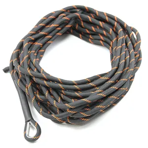 Factory Wholesale Custom Polyester 9mm Climbing Static Rope Braided Polyester Rope Bag Handle Rope